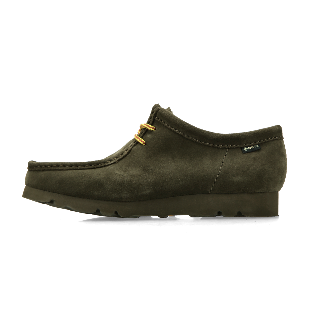 Clarks Originals Wallabee Gore-Tex Dark Olive Suede | 43einhalb