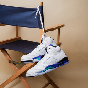 Air Jordan 5 Retro OG Grape (white /new emerald /  ice / black)