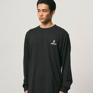 One Point Logo L/S Tee Black