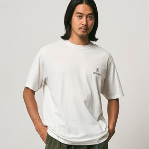 One Point Logo Tee White