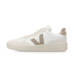 VEJA V-90 (white / taupe)