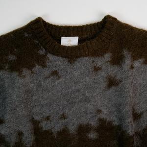 Mohair Splatter Sweater Slate Splatter
