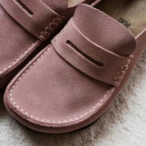 Naples Wrapped Suede Leather - Regular (pink clay)