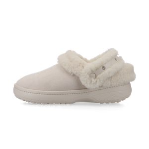 Crocs Classic Unfurgettable Vegan Suede Clog (cocoa cream)