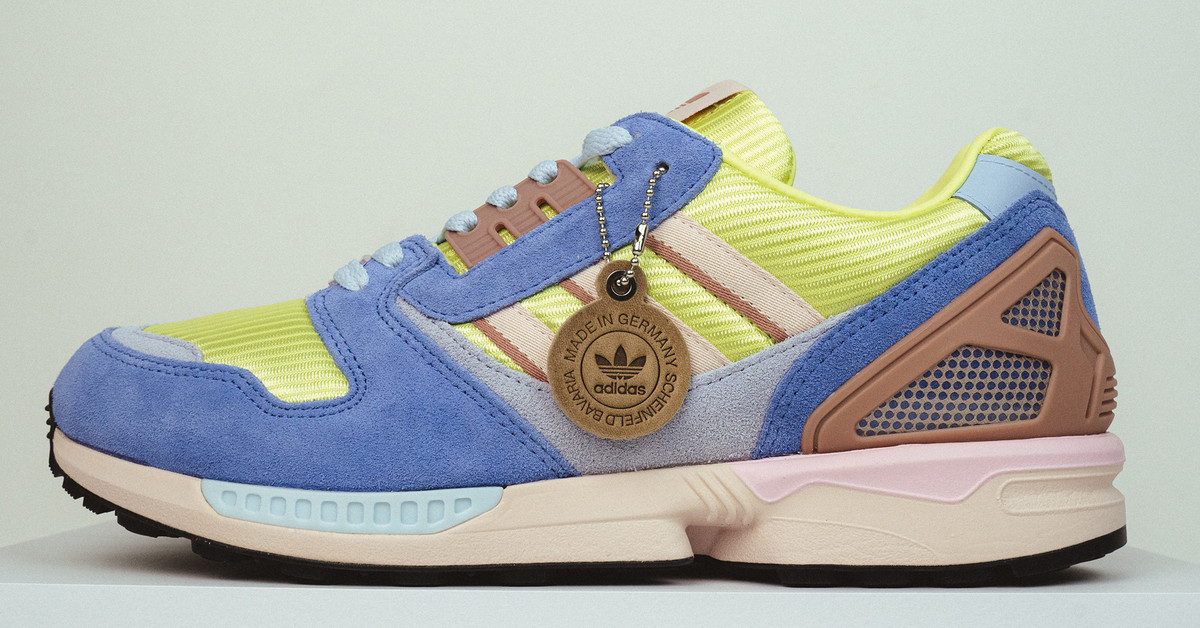 ⠀ adidas ZX 8000 Made in Germany Lemon Blue | 43einhalb Sneaker Store