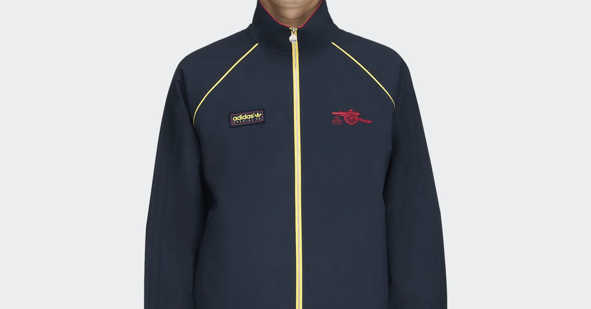 adidas x Arsenal FC SPZL F.C. Track Top (aurora ink) | 43einhalb