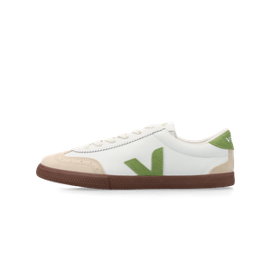VEJA Volley (white / kiwi / bark)