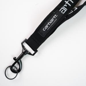Script Lanyard (black / white)