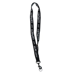 Carhartt WIP Script Lanyard (black / white)
