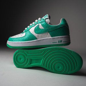 Air Force 1  (turquoise / white)